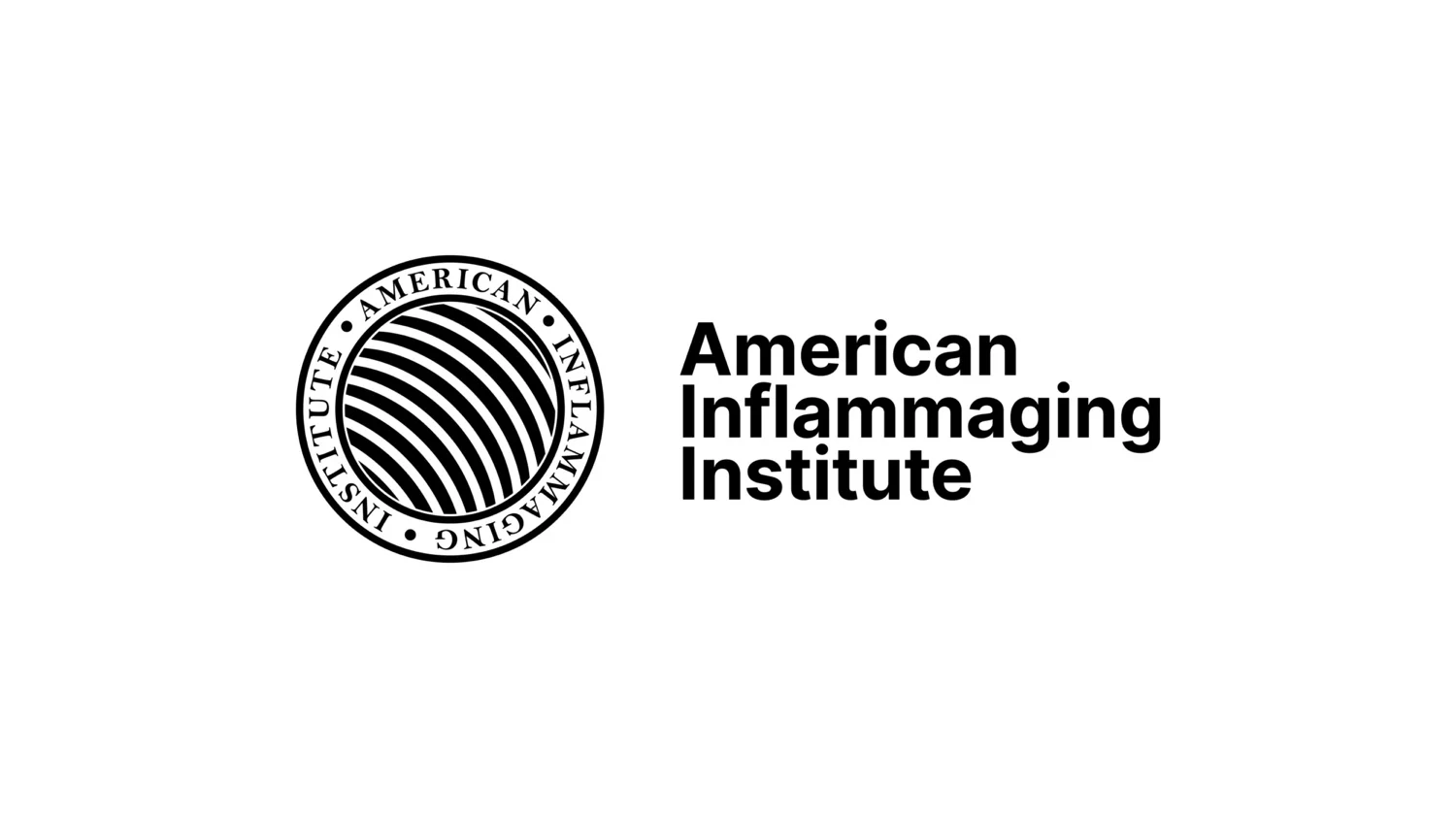 Branding American Inflammaging Institute. Is a pioneering organization founded by a group of expert scientists in the field of anti-aging. Logo design Turyk Studio.