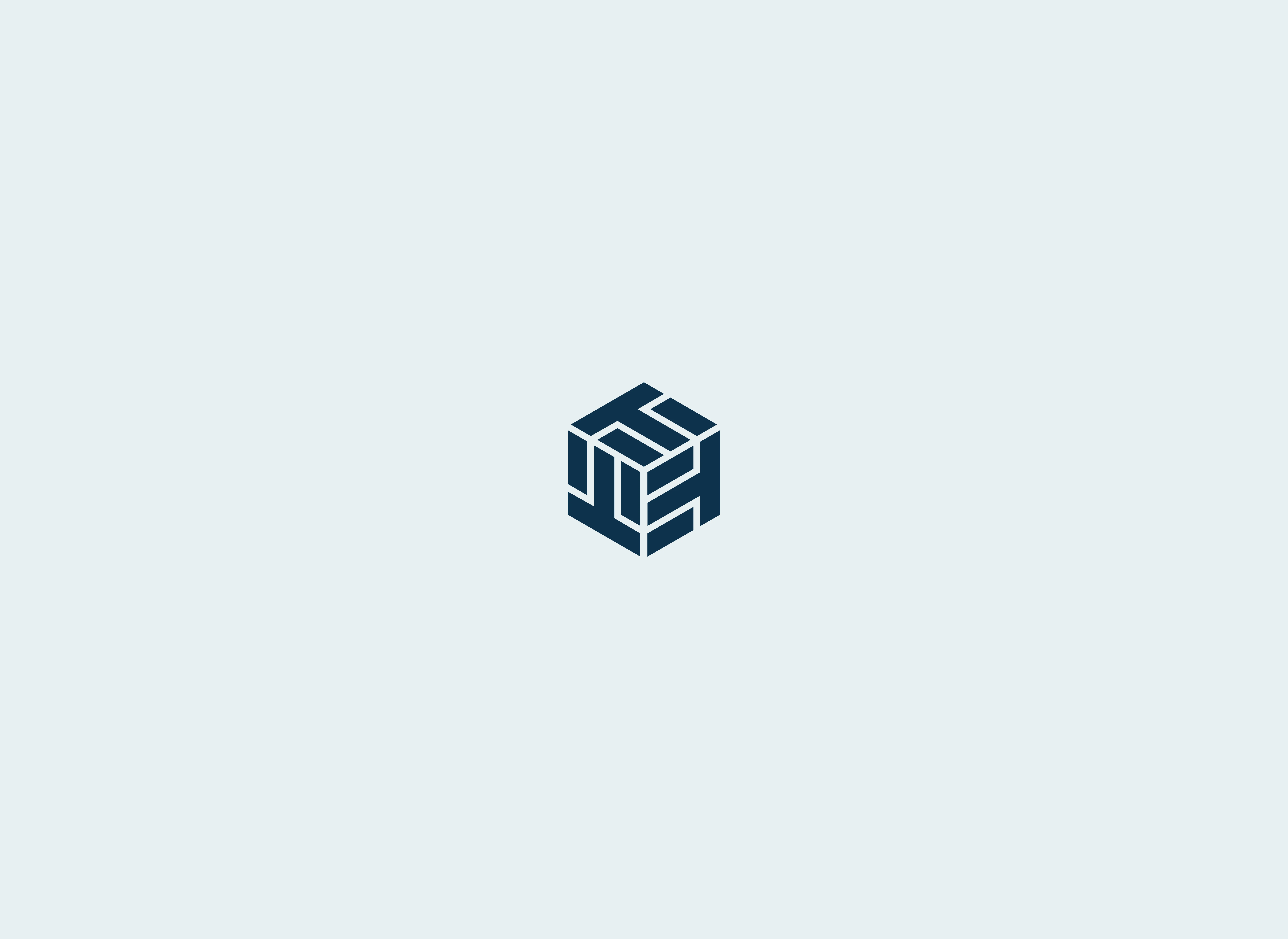 Branding Trekants. Real estate brokerage based in Panama City. Logo design Turyk Studio.