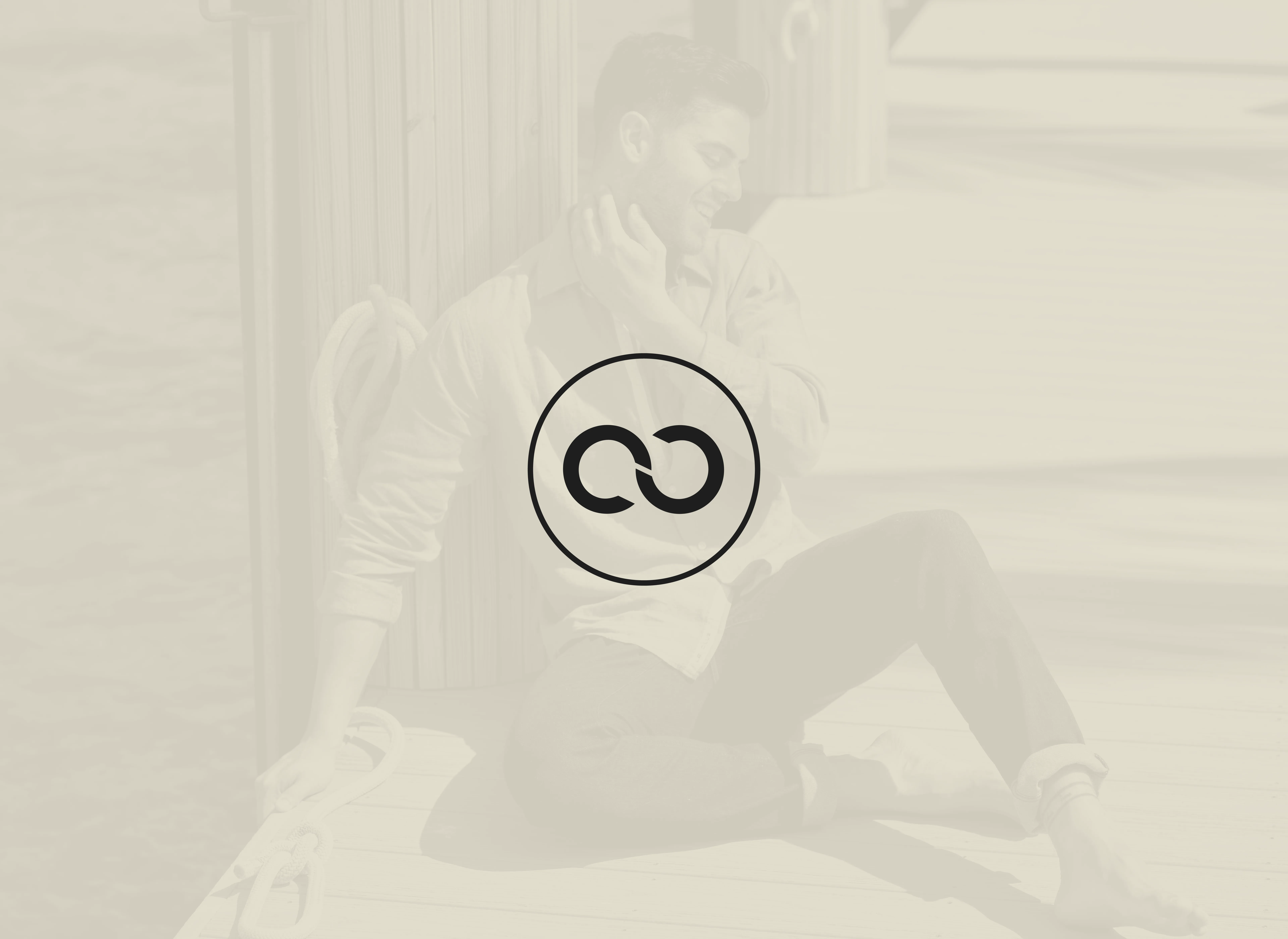 Branding Le Club. Sustainable swimwear. Logo design. Mock Up Turyk Studio.